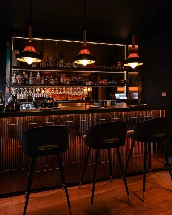Bar du restaurant Lanlan Monaco
